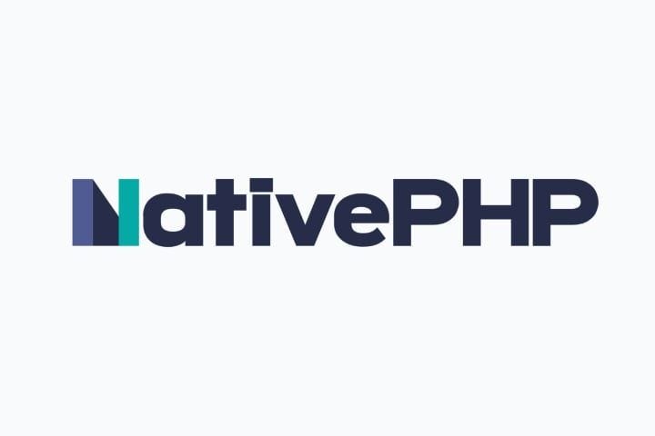 Logo texte "NativePHP"