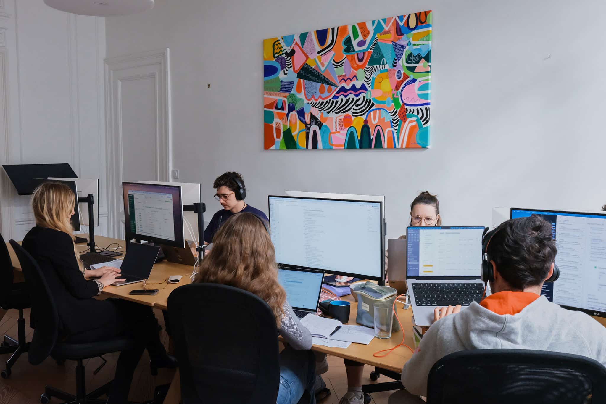 Équipe de développeurs Mink : agence application métier sur-mesure Bordeaux