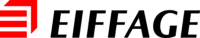 Logo texte "Eiffage", en couleur