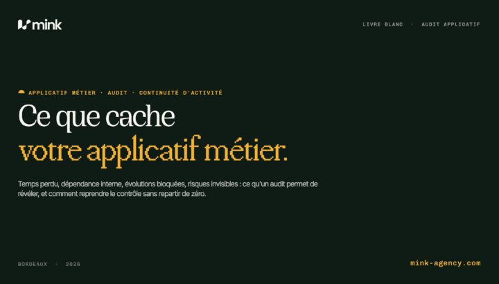 Visuel de présentation du livre blanc sur l'audit applicatif